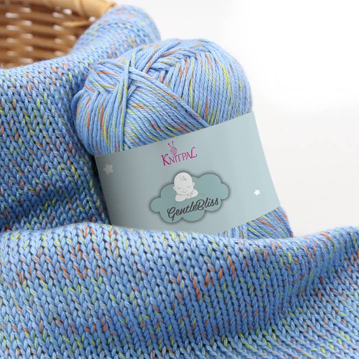 KnitPal - Wholesale Yarn - GentleBliss Baby Yarn (100% Acrylic) - 8 Skeins15