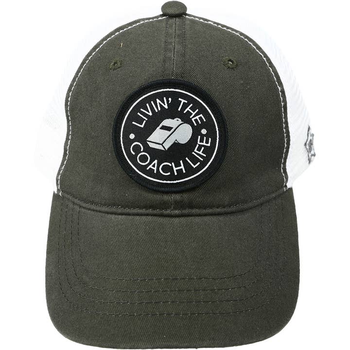 Coach Life - Gorro de malla ajustable gris oscuro para venta al por mayor de Pavilion