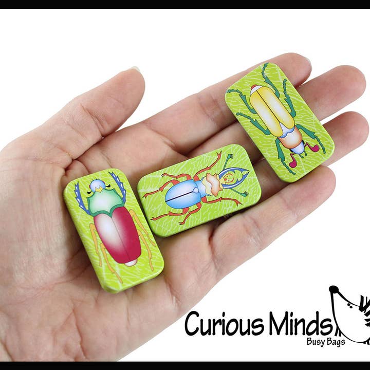Curious Minds Toys - Wholesale Classic Toy - Kids - 1 Bug Metal Noise Maker Clicker Toy - Fun Insect Novelty Mus