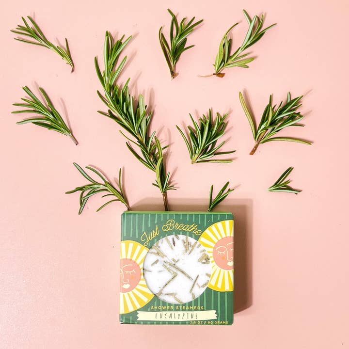 Sow the Magic - Wholesale Shower steamer/bomb - Just Breathe Eucalyptus Shower Steamer Set6