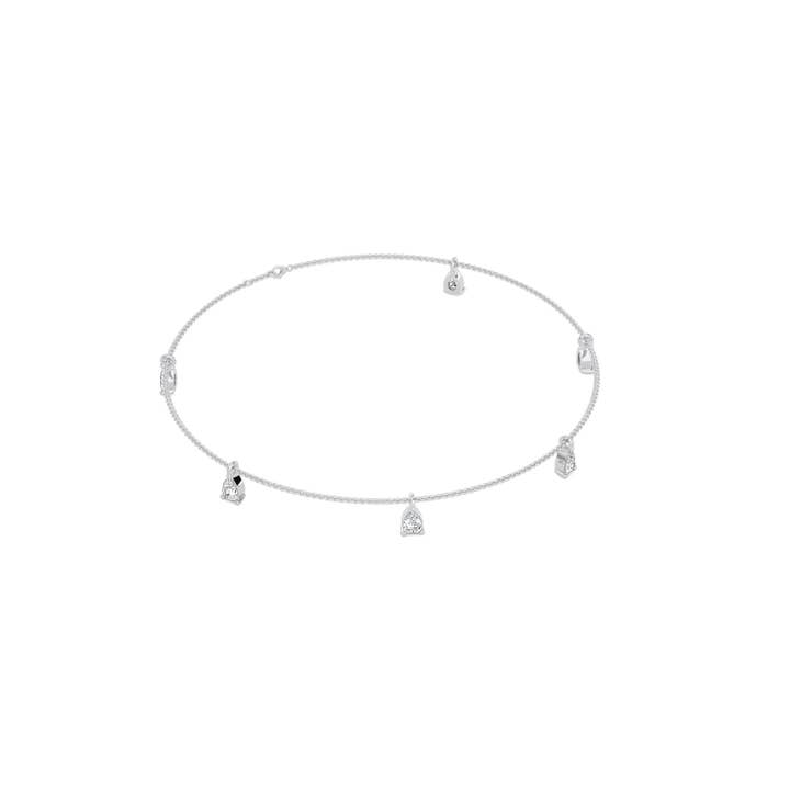 Itara Jewelry - Wholesale Charm/Dangle Bracelet - Pear Shape Hanging Bracelet - Keya Bracelet4