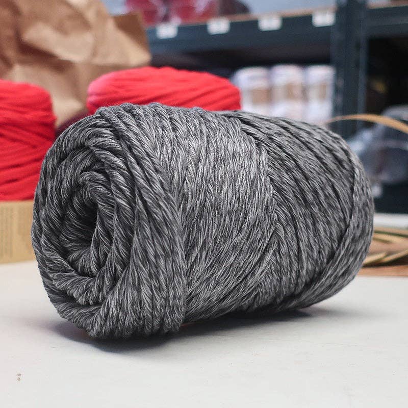 WelcomeYarn - Wholesale Yarn - Rustic Cotton Black and Grey0