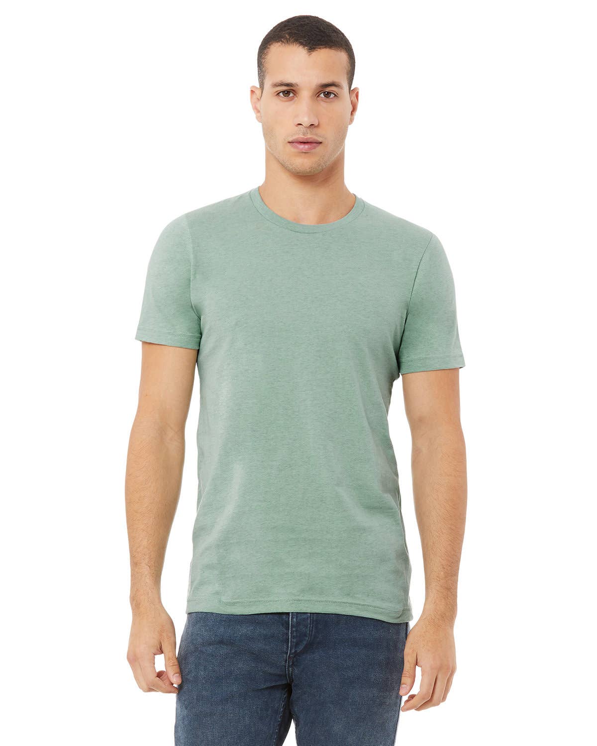 Total Apparel - Wholesale T-Shirt - Men's - Bella + Canvas Unisex Heather Blank CVC T-Shirt | 3001CVC49