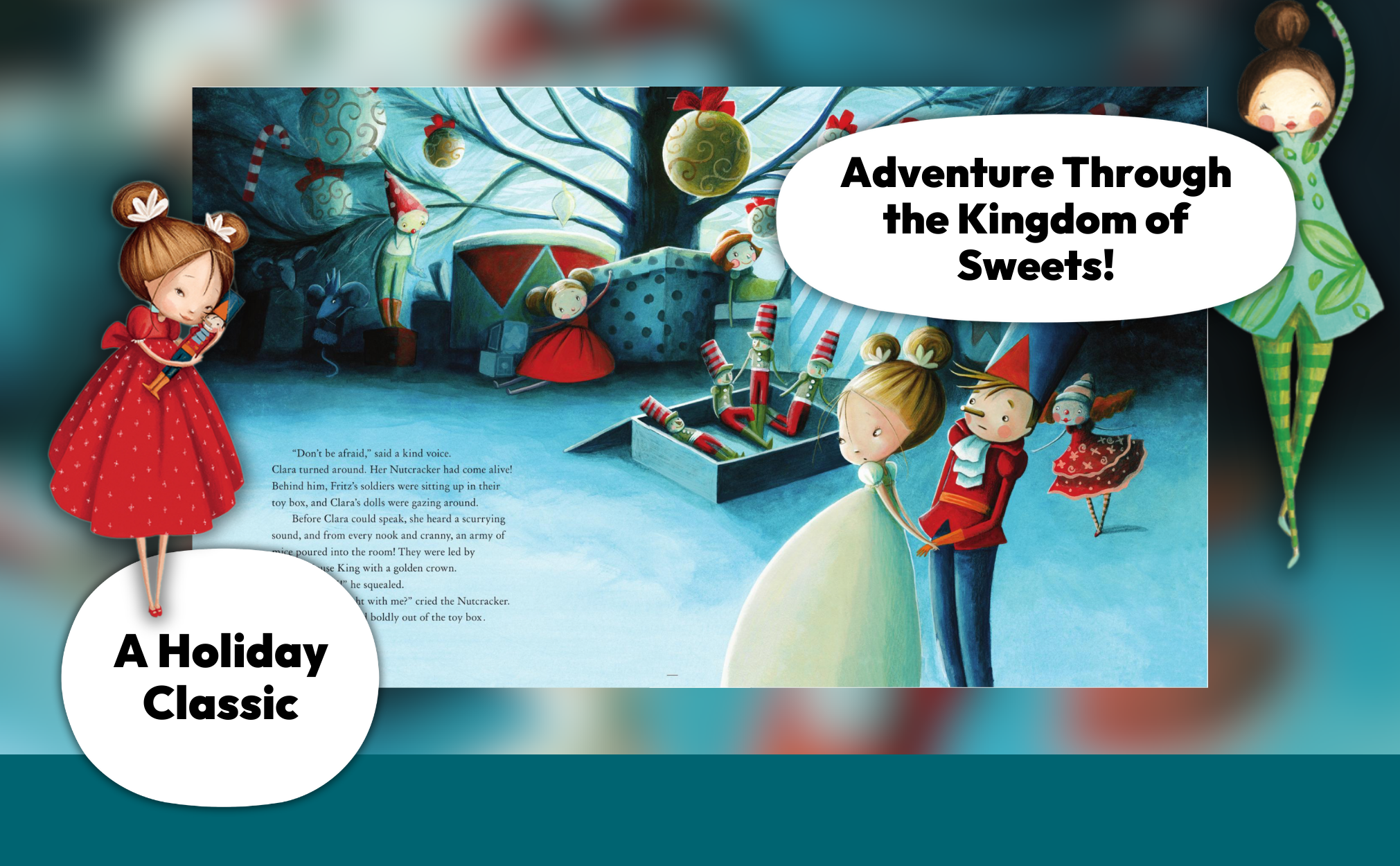 Cottage Door Press - Wholesale Arts & Entertainment - Nutcracker Large Hardcover Classic Christmas Picture Book3