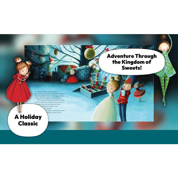 Cottage Door Press - Wholesale Arts & Entertainment - Nutcracker Large Hardcover Classic Christmas Picture Book3