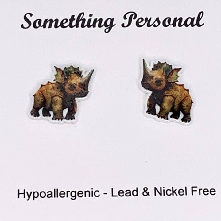 Mando Dinosaurier-Ohrringe für den Großhandel von Something Personal