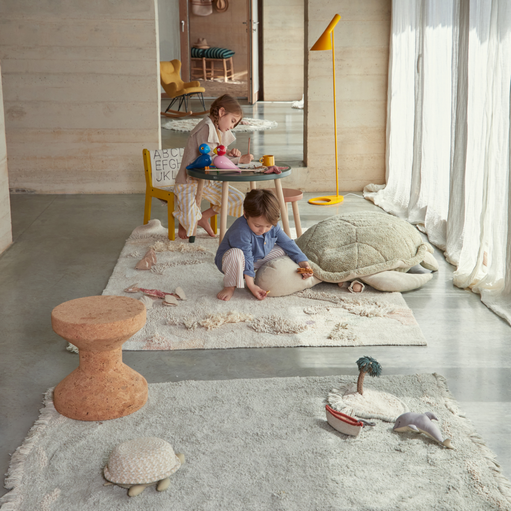 Lorena Canals - Vente Pouf – enfant - Pouf Mrs. Turtle6