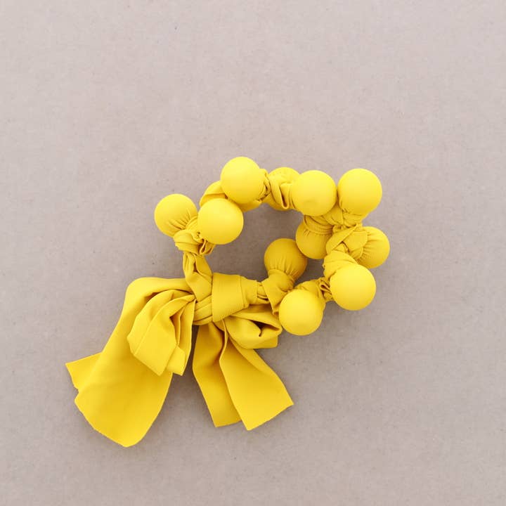 Sonata - Wholesale Snap Jewelry - Fabric-Covered Bead Bracelet8