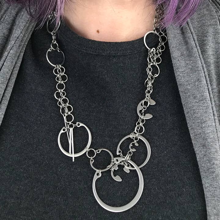 Wraptillion - Wholesale Link & Chain Necklace - Low Tide Necklace3