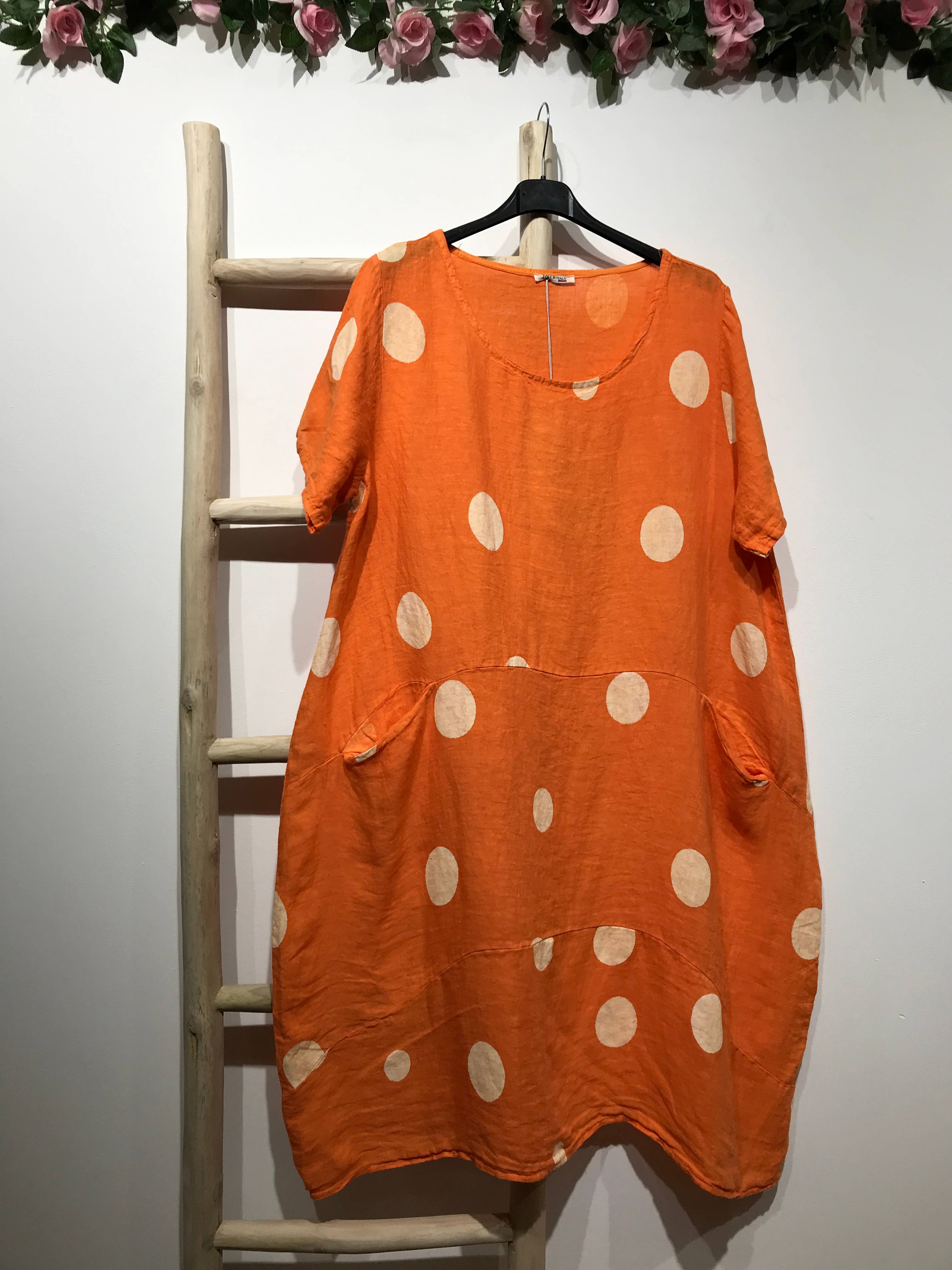 LINEN & COTTON HOUSE - Wholesale Dress - Women's - LINEN DRESS. 17600 SPRING SUMMER CLOTHING79