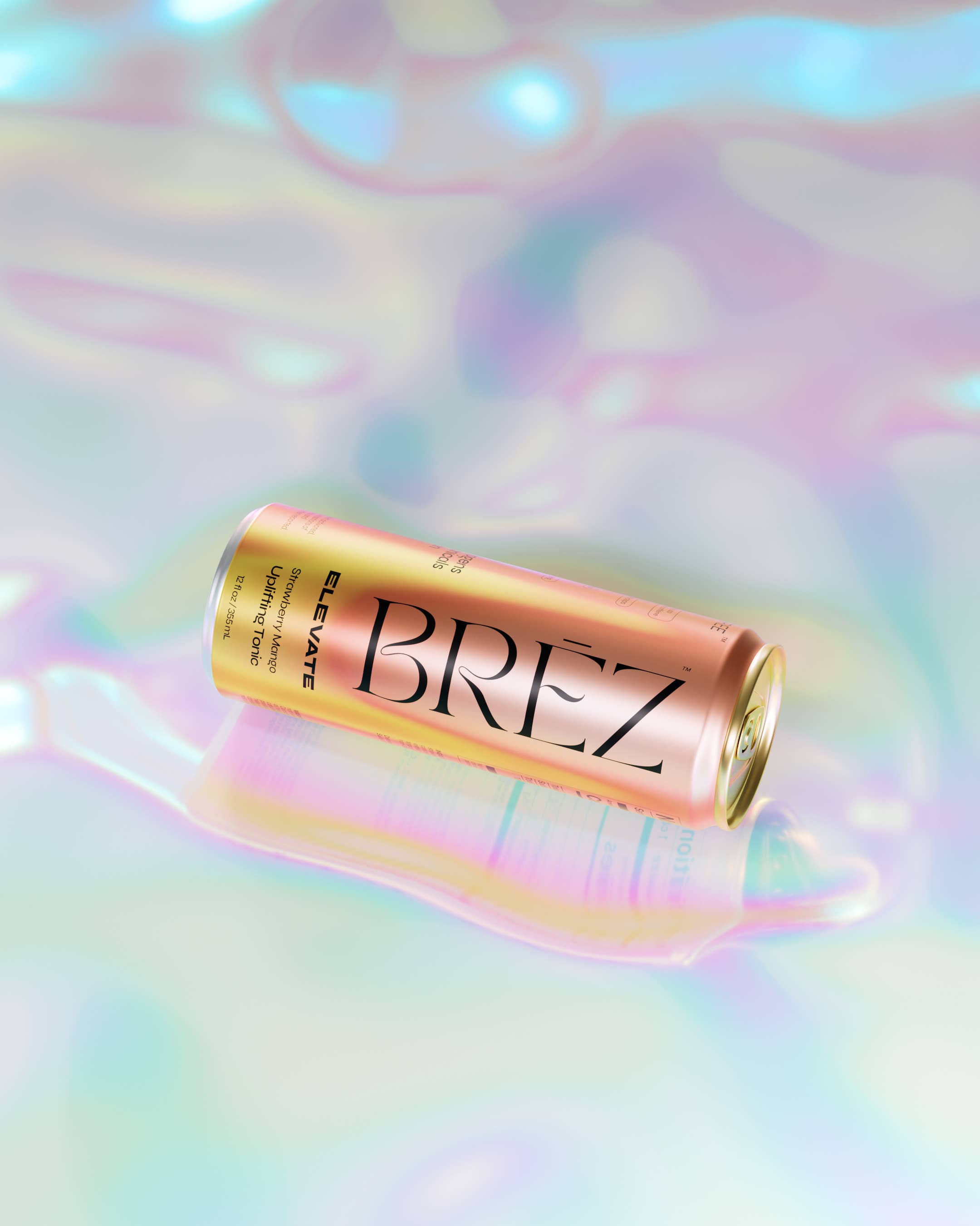 BRĒZ - Wholesale Non-Alcoholic Aperitif/Mocktail - Elevate - Adaptogen Infused Social Tonic - 24 cans (4-Packs)2