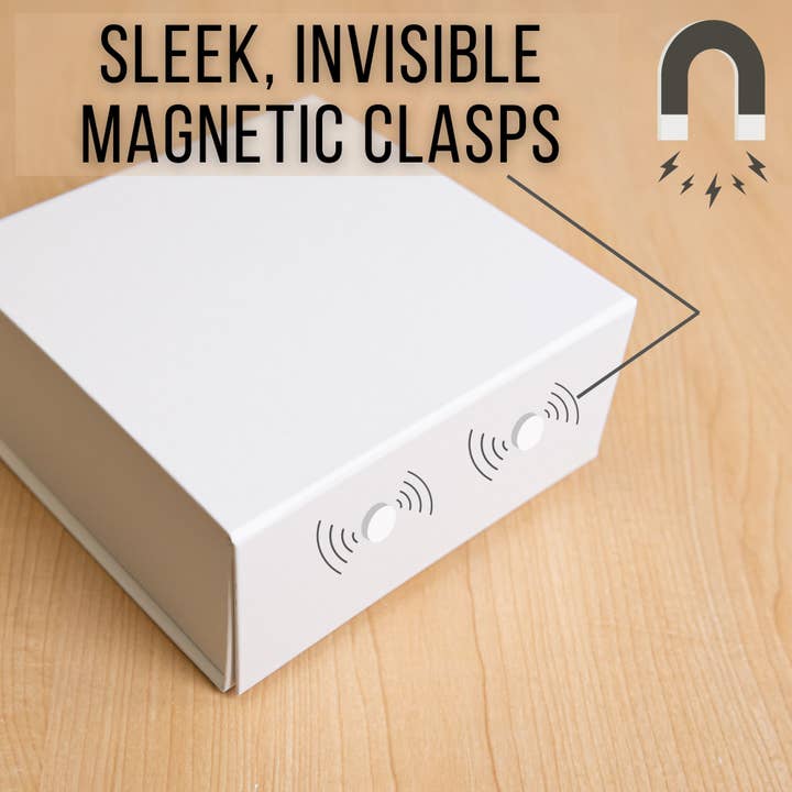 Magnum Solace - Wholesale Gift Box - Magnetic Gift Box- White1
