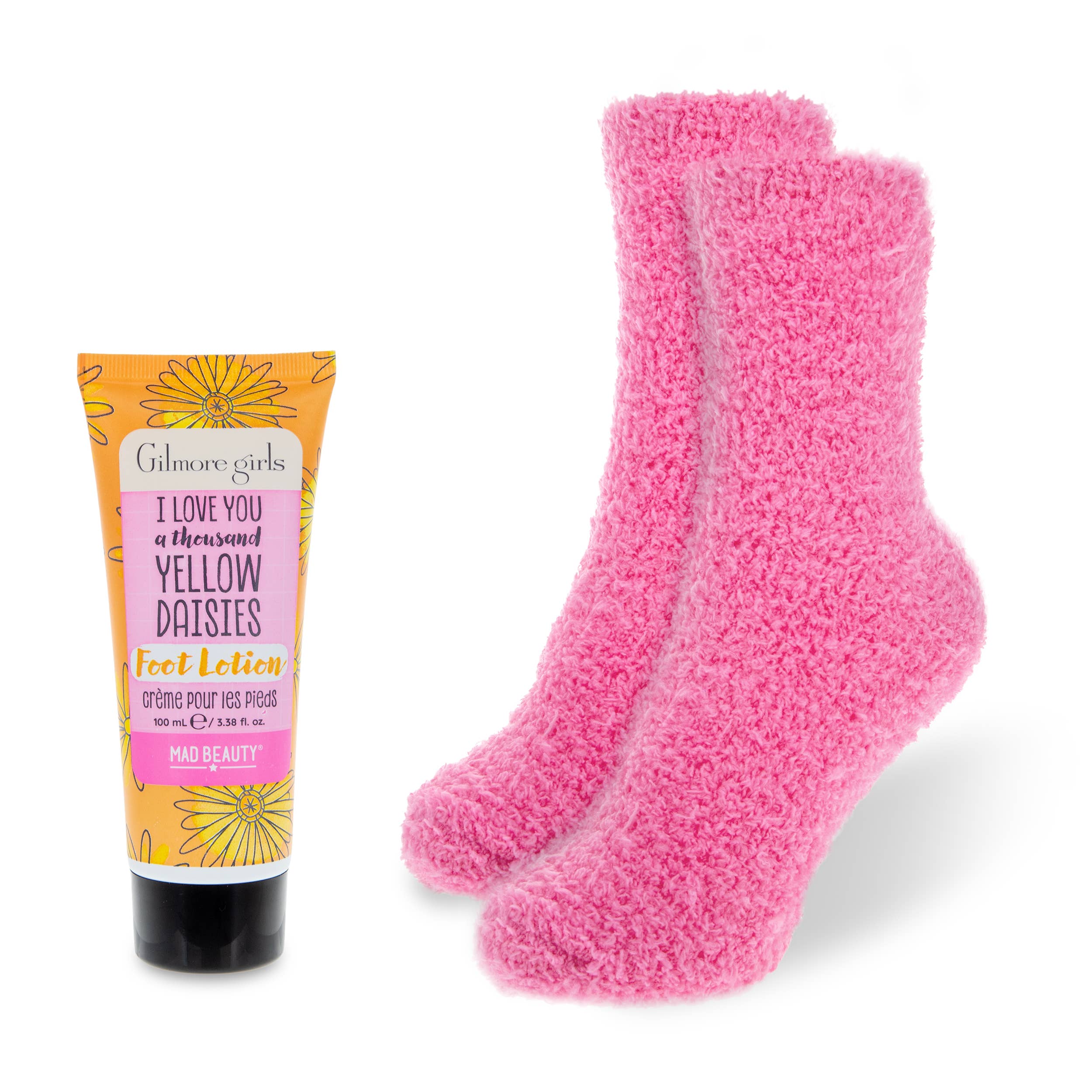 Mad Beauty USA LLC - Wholesale Foot Cream - Gilmore Girls Sock and foot cream gift Set2