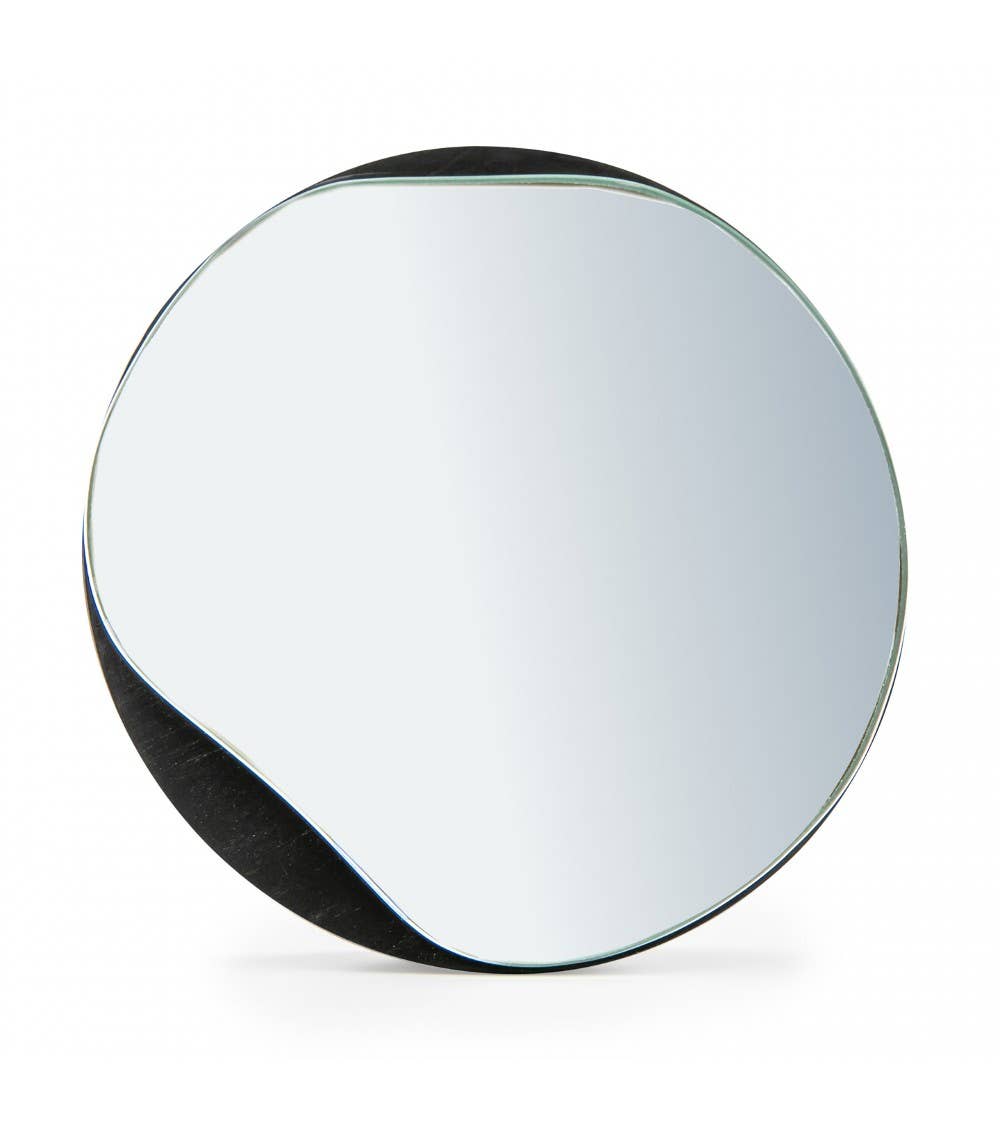 NAMUOS - Wholesale Makeup Mirror - Small makeup mirror PUDDLE - Black painted oak4
