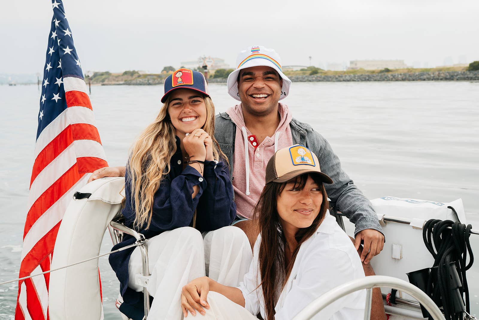 Peter Grimm - Wholesale Trucker Hat - Unisex - Pig Pen Peanuts Cotton Mesh Adjustable Trucker Hat1