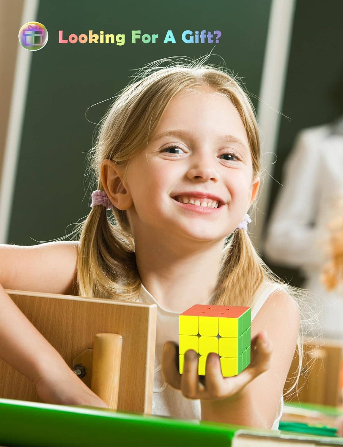 Toyventures - Wholesale Puzzle - Kids - 3x3 Speed Cube Puzzle Rubiks Stickerless Kids toy6