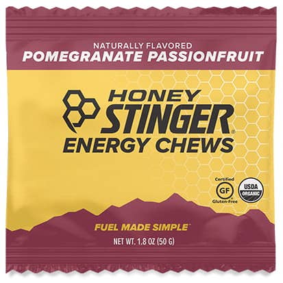One Bay Distribution - Wholesale Snack bar - Honey Stinger Energy Chews, 12 Pack, Pomegranate Passionfrui1