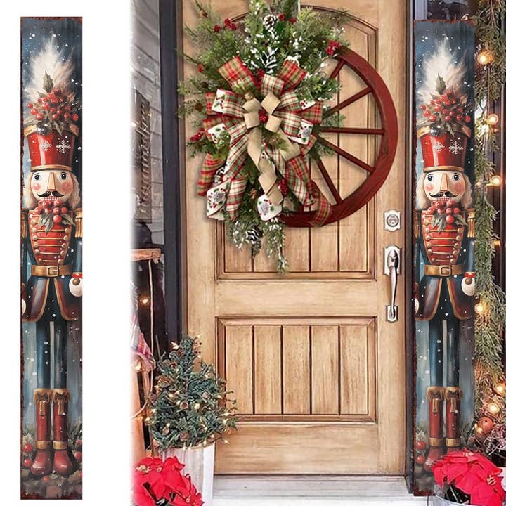 Grand 72" Christmas Nutcracker Soldier | Festive Outdoor & Indoor Decor for wholesale by TX USA Corporation