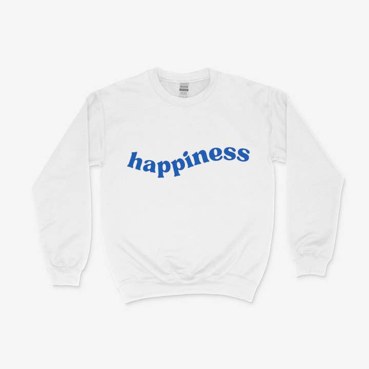 Happiness Crewneck for wholesale by Brandy & Daisy's Boutique