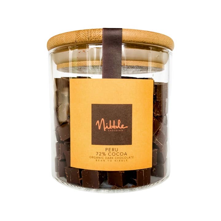 180 Nibblelitos | Peru | 72% Cocoa | Nibble Chocolate for wholesale by Nibble Chocolate