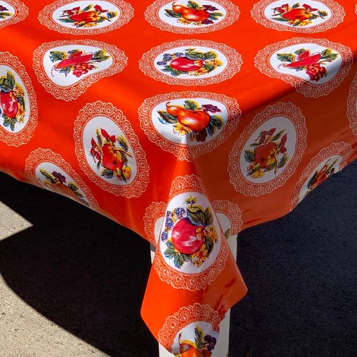 Nappe avec Nappe de fruits pour la vente par Oilcloth International