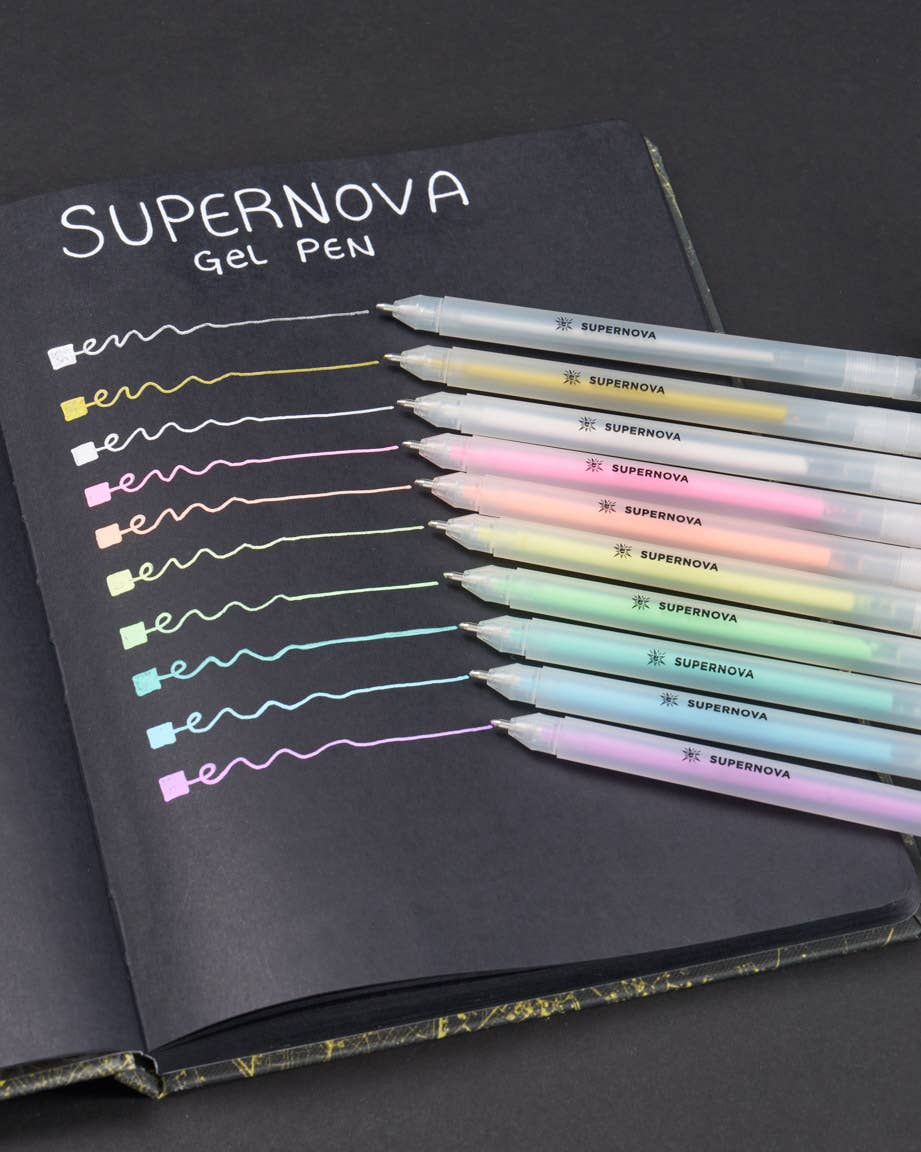 Cognitive Surplus - Wholesale Pen - Supernova Gel Pen Pack (Case of 6)2
