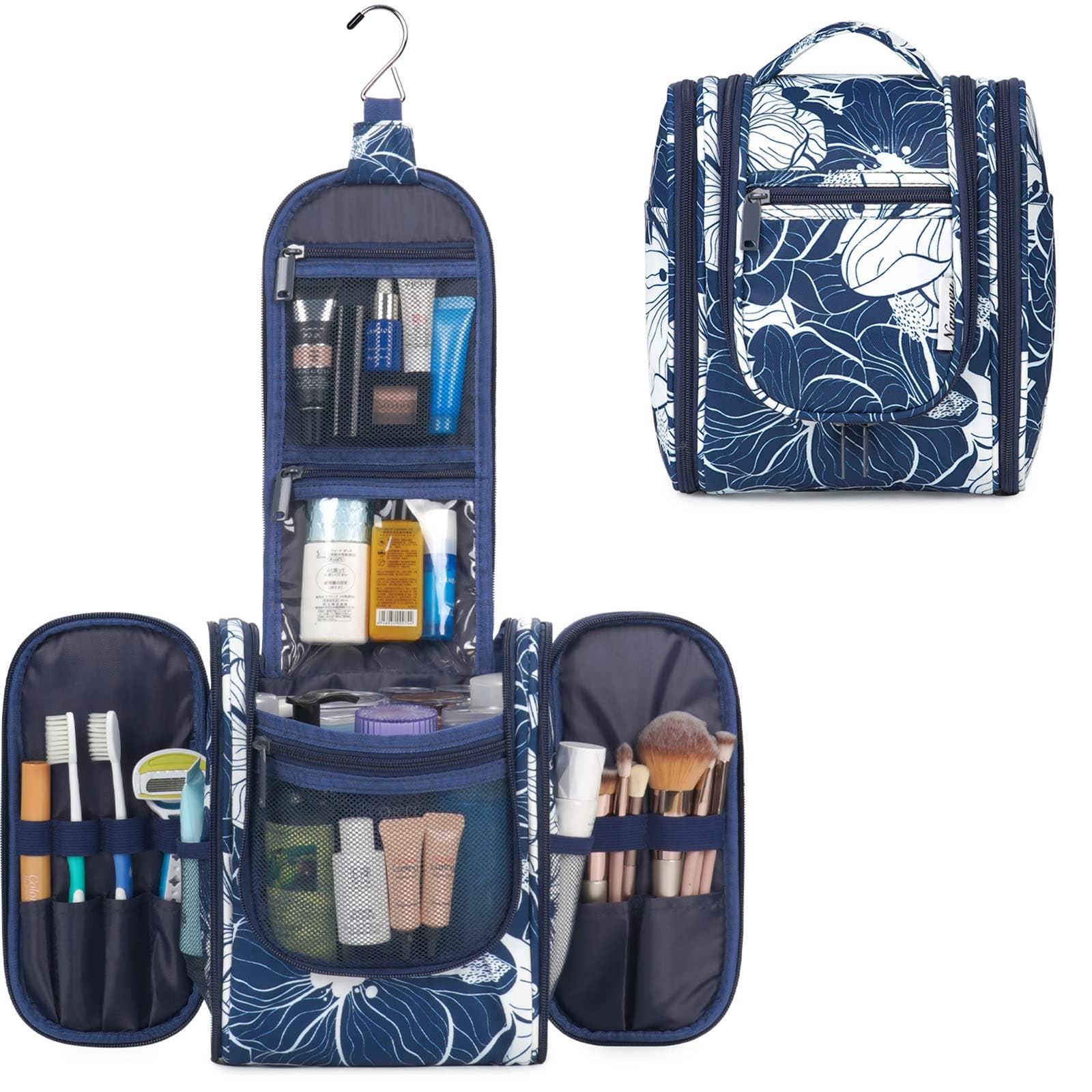 wandf - Wholesale Toiletry Bag - Women's - Hanging Travel Toiletry Cosmetic Bag for Women53