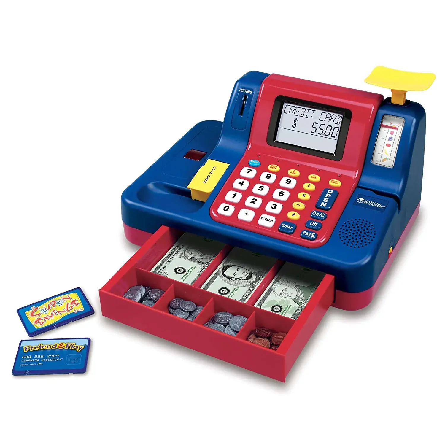 Learning Resources - Wholesale Toy Set - Kids - Pretend & Play® Teaching Cash Register1