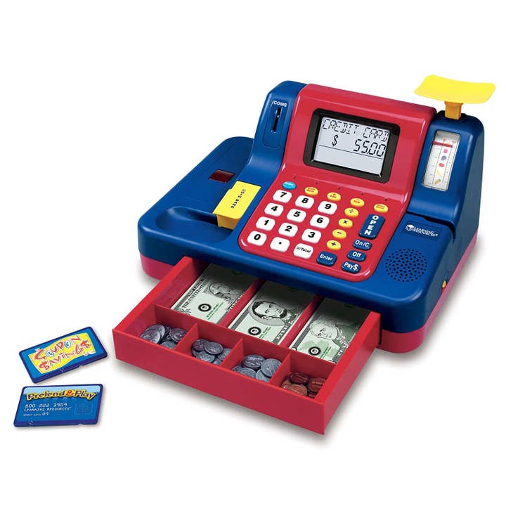 Learning Resources - Wholesale Toy Set - Kids - Pretend & Play® Teaching Cash Register1