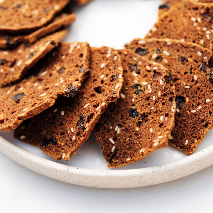 Better with Buckwheat | Maine Crisps - Wholesale Crackers - Maple Cinnamon Currant Crisps | Gluten-Free Crackers | Snack7