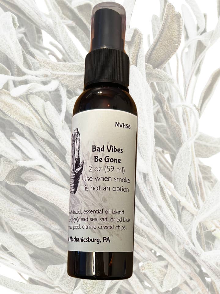 Bad Vibes Be Gone for wholesale by Stairway Apothecary