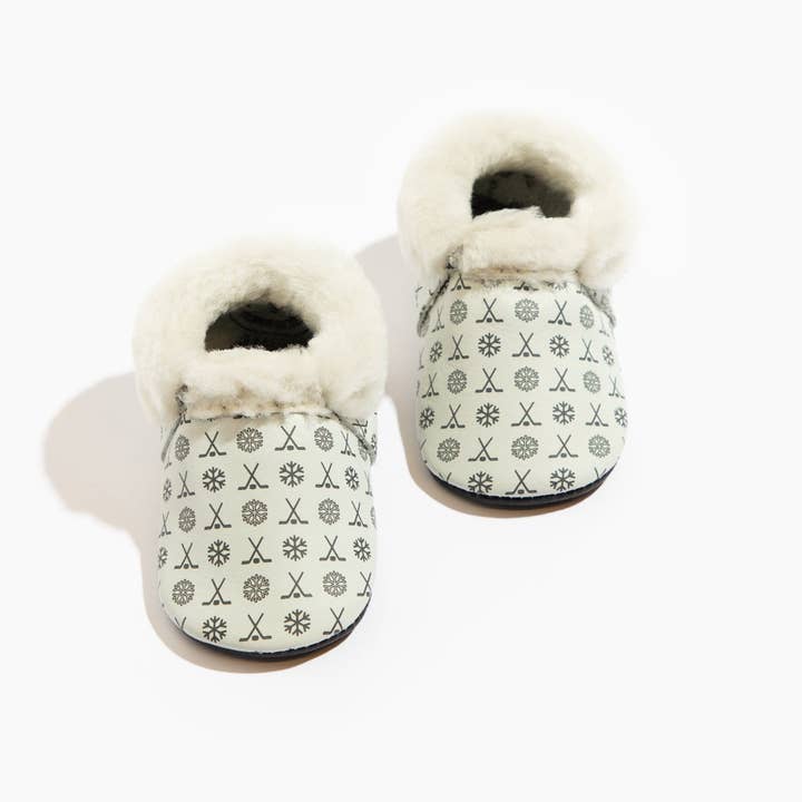 Power Play Shearling Baby Shoe for wholesale by Freshly Picked
