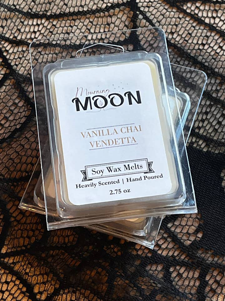 Vanilla Chai Vendetta Soy Wax Melt for wholesale by Mourning Moon Candles
