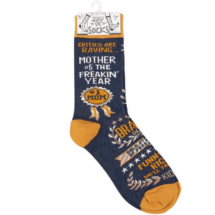 Primitives by Kathy - Wholesale Socks - Unisex - Mother Of The Year Socks