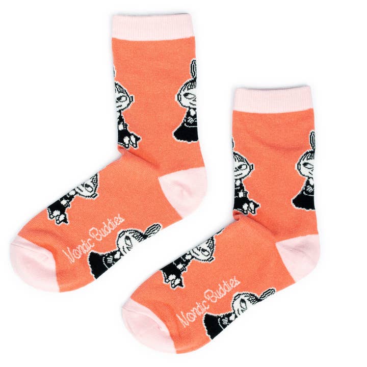 Little My Happiness Damen-Socken - Rot für den Großhandel von Nordicbuddies