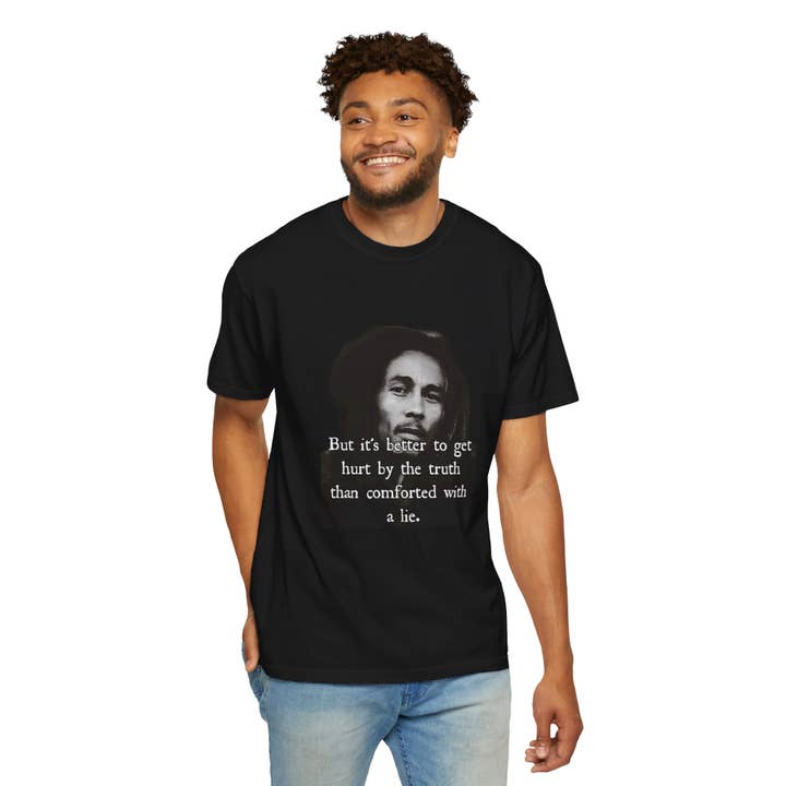 T-shirt Marley teint en pièce unisexe pour la vente par RC'nSONS