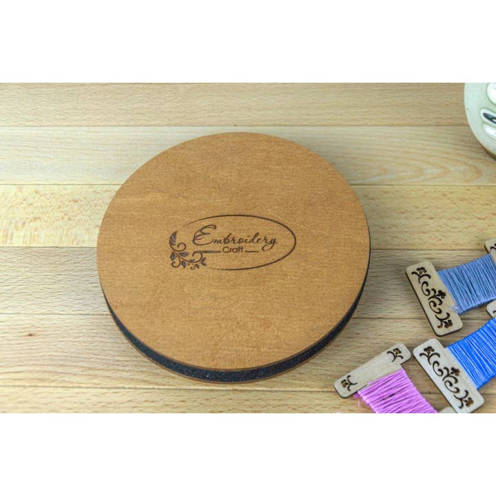 Embroidery craft - Wholesale Craft Supplies - PB-018-img-4 Foam stand for wooden, acrylic and other bobbins (spools) thickness 3mm5