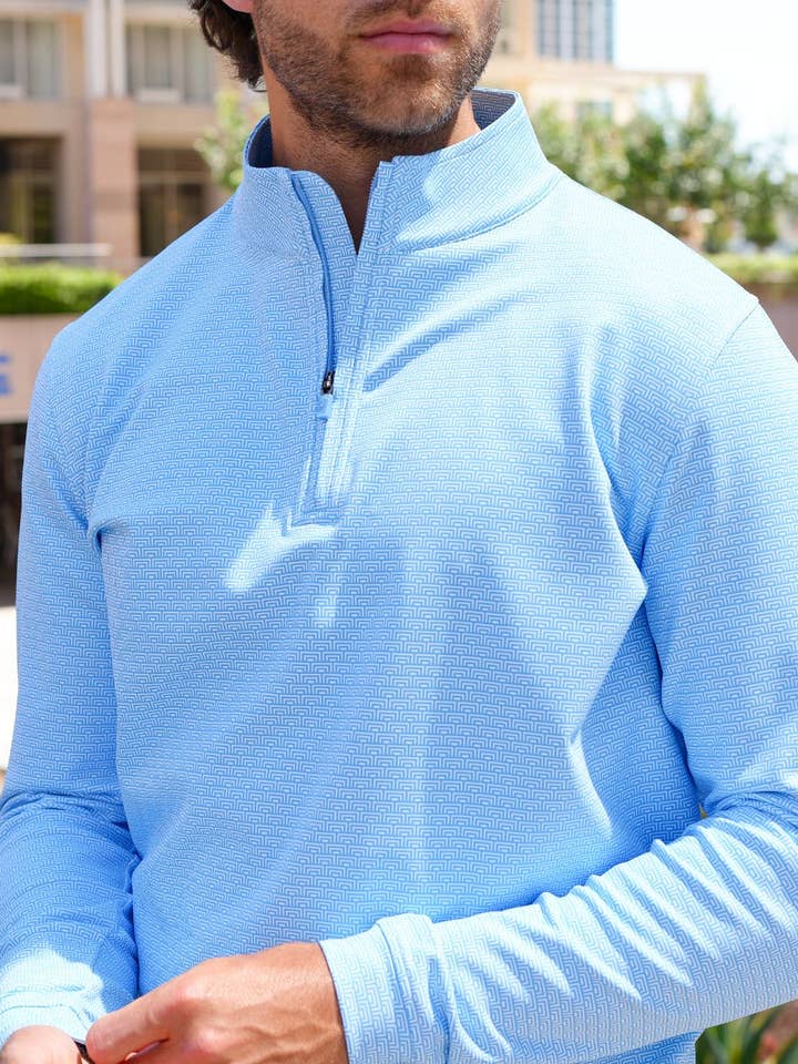 USA Palm - Wholesale Sweatshirt - Unisex - Cloud 1/4 Zip35