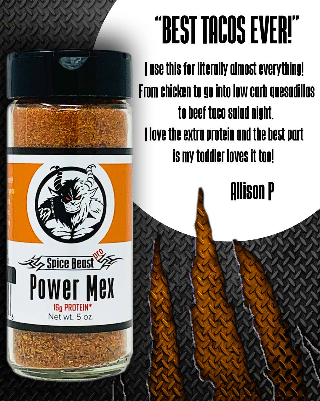 Spice Beast Inc - Wholesale Dried Spice Mix - Power Mex Pro3