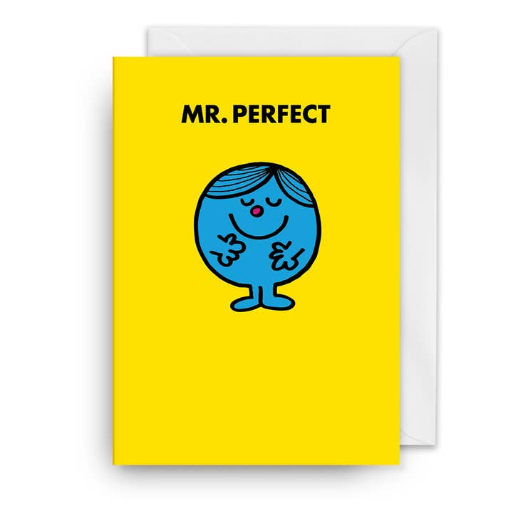 Birthday Card | Mr. Perfect | Mr. Men for wholesale by Hype Associates Ltd