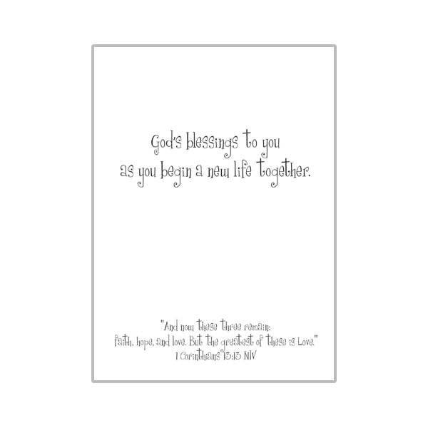 Legacy - Wholesale Wedding Card - Something Borrowed - Faith Wedding Shower Card1