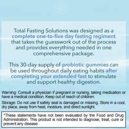 Digesta-Fast Probiotic for wholesale by Total Fasting Solutions