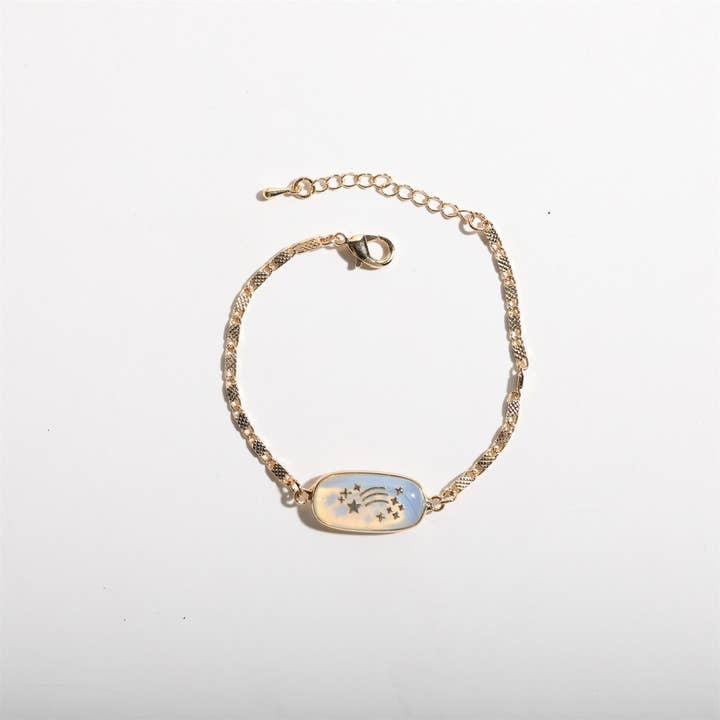 ACCITY - Wholesale Link & Chain Bracelet - Butterfly Star Moon Heart Snake Flower Bracelet_CWMM39062
