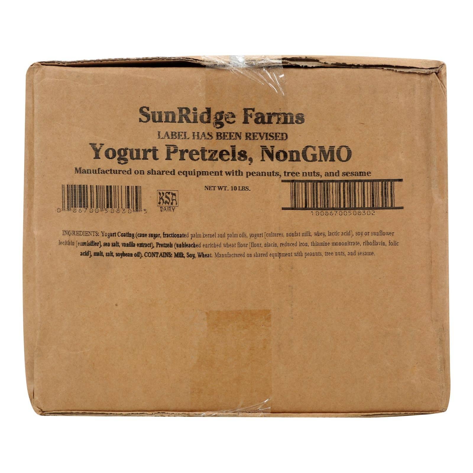 Everyday Supply Co - Wholesale Pretzels - Sunridge Farms Yogurt Pretzels - Single Bulk Item - 10LB0