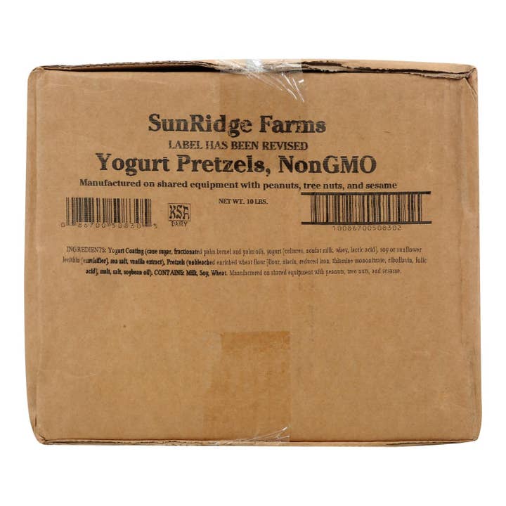 Everyday Supply Co - Wholesale Pretzels - Sunridge Farms Yogurt Pretzels - Single Bulk Item - 10LB