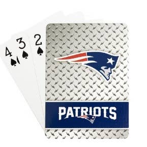 Carte da gioco NFL New England Patriots Diamond Plate per la vendita all'ingrosso da parte di Majestic Sports