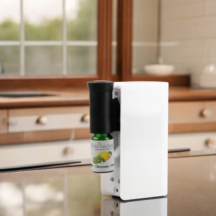 Zen'Arôme - Wholesale Electronic Diffuser - Wireless Diffuser with Rechargeable Battery Mobysens White5