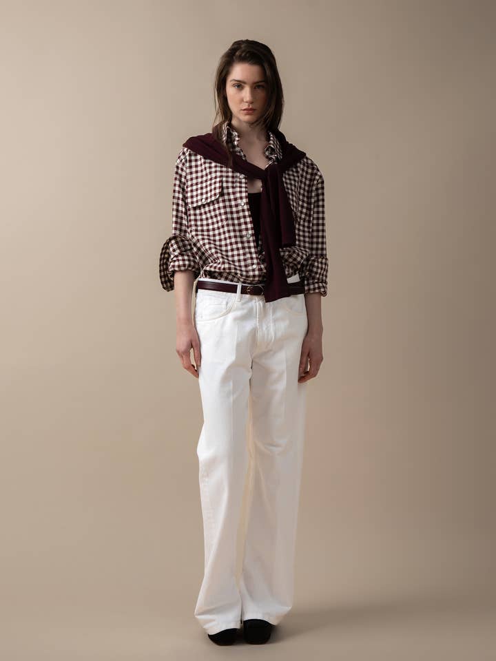 Camisa estilo western por atacado de A LINE