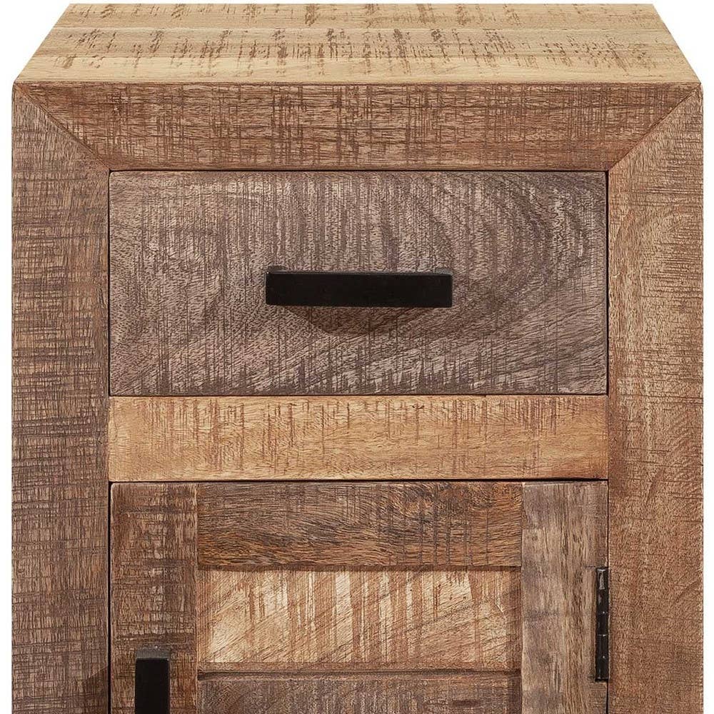 HomeRoots - Wholesale Cabinet - Solid Wood Butcher Block Accent Cabinet or Nightstand2