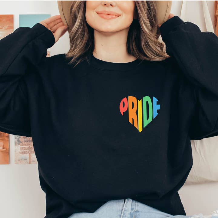 Pride Rainbow Sweatshirt Herre for engroshandel hos P E T I T R U E